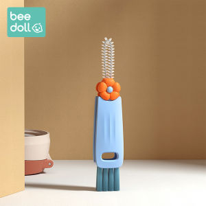 Beibiao Thermal Cup Lid Gap Cleaning Brush Cup Handy Gadget Cup Brush Multi-Functional Cleaning Brush Milk Bottle Cover Brush
