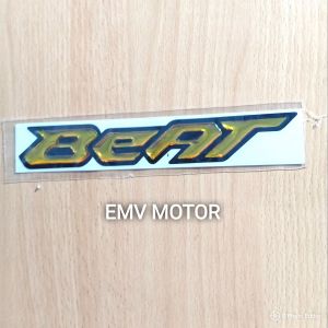 emblem sticker timbul BEAT ( harga 1pc bukan sepasang)