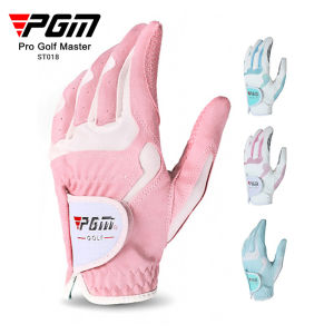 Găng Tay Golf Nữ - Bao tay golf PGM MS. Golf Gloves Chất liệu da cừu mềm mại ôm tay thoáng khí có thể giặt nhiều lần.( 1 Đôi) - Golf gloves ( Double)
