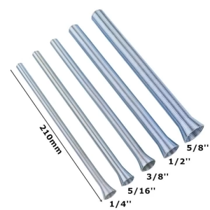 【COD】5Pcs Spring Tube Benders 1/4 5/16 3/8 1/2and 5/8 For Copper Aluminum HOT