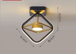 Modern Design indoor Ceiling light  Nordic Household Commercial Corridor Spotlight Hallway Led Tricolor Pendant Light For Living Room Bedroom Dining Room Kitchen clothing Store Indoor Ceiling Lights Home Lamp Fixtures