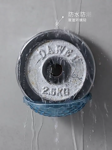 VINTLOOK ที่วางสบู่แบบแขวนผนังสร้างสรรค์ มีระบบระบายน้ำ ไม่ต้องเจาะรู