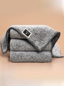 Oil-resistant Kitchen Cleaning Cloth Absorbent Durable Polyester Fiber Scrubbing Tablecloth for Home Restaurant