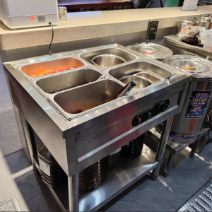 Stainless Steel Portable Self-Service Restaurant Buffet Heating Plate Commercial Kitchen Appliance with Automatic Temperature Control