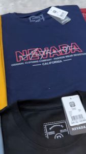 PAKET 4 pcs 100rb Kaos Brand Nevadaa Lengan Pendek Baju Distro Terbaru Bahan Semi Katun Tersedia Banyak Warna Motif Terbaru