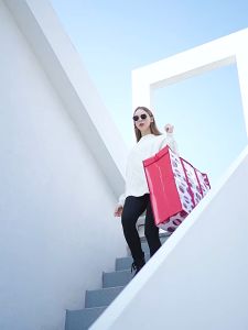 ✻■ถุงกระสอบ ถุงการ์ตูน สุ่มลาย หลากสี  shopping bag กระเป๋าแม่ค้า กระเป๋าขนของ wd99