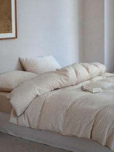 Mercury | 100% Cotton Skin-Friendly Quality Quilt Set Embossed Pattern