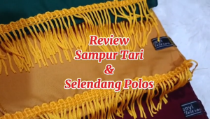 Cileunyi Collection Raqs Selendang Bali Polos Ukuran Sedang M ±240 x 25 Cm Selempang Kebaya Muslimah Sampur Tari Polos Bahan Wolfis Tebal Panjang / Tanpa Rumbai Renda Omyok / Sampur Tari Remo TK SD SMP SMA