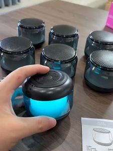 Portable Speaker Bluetooth 5.0 RGB Light 360 Degree 500 mAh