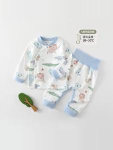 Bộ Đồ Ngủ Trẻ Em Mùa Xuân Thu Đông Cho Bé Trai Và Bé Gái Bộ Đồ Mặc Nhà Bằng Vải Cotton Pha Trộn Thường Ngày Thoải Mái Thoáng Khí
