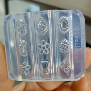 other | Artistic Nail Art Silicone Mold Cute Hard Candy Juice Soft Candy Bear Banana Grape Fruit Ice Cream 3D Design Nail Art Mold