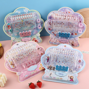 FUNToy DIY Disney Themes Stiker Kuku Anak, Stiker Kuku Airt Anak, Stiker Kuku Karakter Lucu Anak Pemilihan Acak