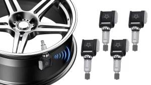 4PCS Tire Pressure Monitor Sensor TPMS 433MHZ For BMW 5-Series G30 7-Series G11 X3 X4 X6 Mercedes-Benz A E CLA-Class A0009052102