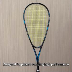 YODIMAN Professional Squash Racket for Adults Beginners - Lightweight Full Carbon Fiber Frame Anti-Slip Grip High Elastic String Squash Racquet Suitable For Training & Competition