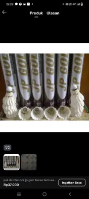 shutelcok jp gold isi 12pcs per slop khusus jp gold ga di campur