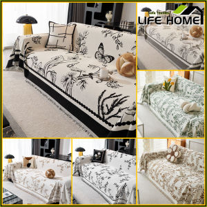 Chenier sofa cover Four Seasons Thickened Butterfly Pattern Sofa cover cloth Sofa towels for living room