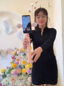 Tech 110cm Tongsis Selfie Stick Tripod Bluetooth Remote 3 in 1 Portable Flexible Holder Dukungan Stabil untuk Handphone LED Lampu Vlogging