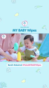 MY BABY Extra Thick Wipes 50 Sheets + FREE 50 sheets | Tisu Basah Bayi