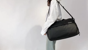 AOSHENG Gym Duffle Bag Large Weekender Travel Bag with Shoe Compartment Wet Dry Separation Waterproof Sports Bag with Detachable Strap`