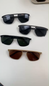 Polin แว่นกันแดด รุ่น AMG08 เนื้อวัสดุไทเทเนียมไนล้อน ยืดหยุ่น ไม่หัก เบา