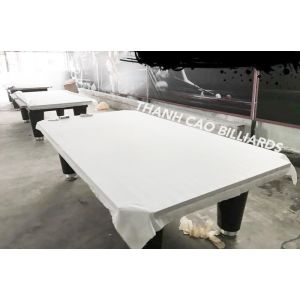 Vải Lót Mộc Màu Trắng Cho Bàn Billiards Lỗ | Tấm Vải Lót Bàn Bi-a Kích Thước 280x160 cm