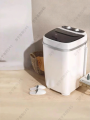 [China Plug Without Adapter] Mini Compact Washing Machine Automatic Semi-Automatic. 