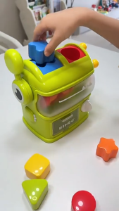 NIKO Dinosaur Shape Sorter Toy Early Education Learning Toy Color Recognition Matching Game Fine Motor Sensory Development Preschool Toy For Kids Toddlers Boys Girls Gift