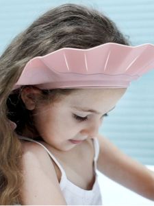 Adjustable Baby Bath Cap Waterproof Hair Washing Hat Ear Protection for Childrens Bathing And Washing Hair Quality Material