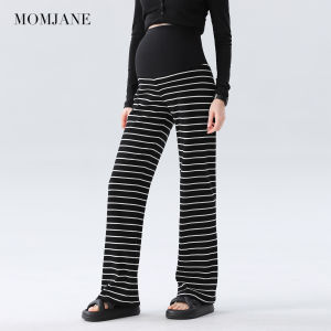 Mom Jane | Belly Comfortable Maternity Wide Leg Pants For Fall Winter Season