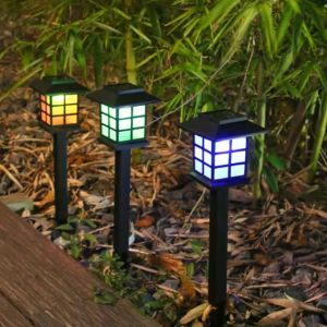 ไฟปักสนามโซล่าเซลล์ รวมไฟปักสนาม ไฟปักสนาม LED ไฟโซล่าเซลล์ ไฟแต่งสวนโซล่าเซลล์ ใช้พลังงานแสงอาทิตย์ Solar light ปิด-เปิด อัตโนมัติ