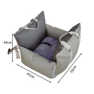 Travel Comfortable Warm Pet Car Seat Dog Bed for Cats And Dogs Portable Pet Carrier Car Mat Pet Supplies by Yesound