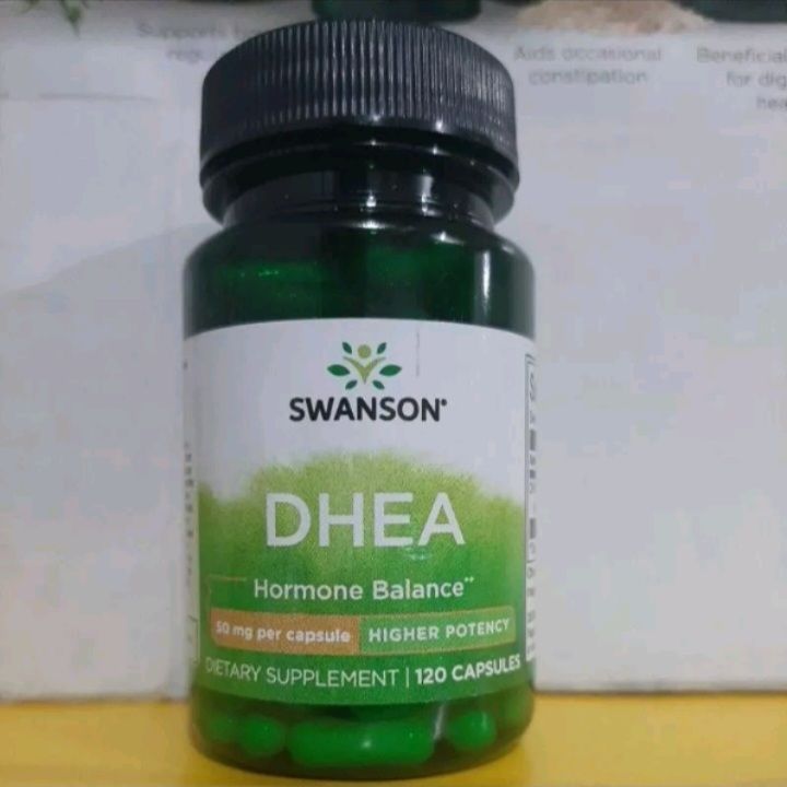 DHEA 50 mg 120 capsules EXPIRY June 2025 Swanson Hormone Balance, Healthy Aging Formula Lazada PH