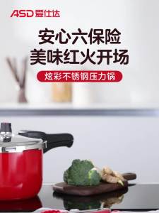 Stovetop Pressure Cookers Cooker Pressure Cooker Pot 304 Stainless Steel Thickened Gas Explosion-Proof Pressure Cooker