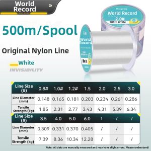 HAILONGWANG | Anti-Kink Super Soft Fishing Line