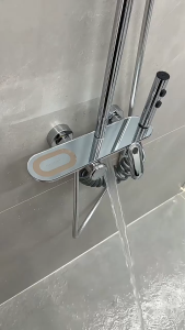 ARTHUR Two water outlets  4in1 Shower Set with faucet hot and cold shower set fro bathroom shower