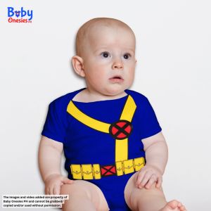 Cyclops Superhero Baby Costume 0–12M | Cotton Bodysuit Monthly Outfit for Newborn Infant Baby Boys | Baby Onesies PH