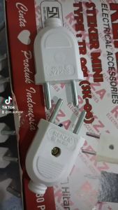 Steker Biasa Rekza putih TR001 (SK-06)