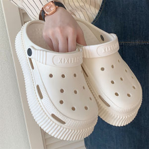 Thin Strip Sweet Style Cute Bunny Holed Slippers for Girls with Thick Bottom EVA Sandal for Summer Ins Trend