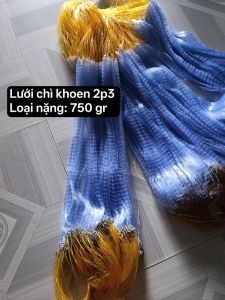 Lưới chì khoen 2p3 nặng 750gram dạo 6 tấc. Bắt được cá trạch cá chốt. Sản phẩm chất lượng cao.