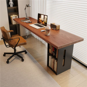 Wooden Double Person Study Desk Home Simple Rectangular Large Board
