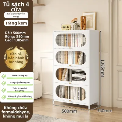 Tủ Sách Inox Cho Trẻ Em Chống Bụi Với Cửa Kính