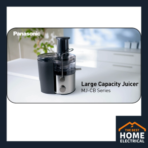 Panasonic 2.0L Large-Capacity Juicer for Fresh Smooth Juicing MJ-CB100WSK/MJ-CB600SSK