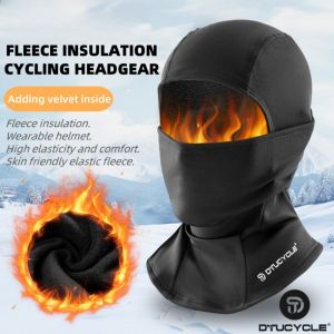 Outdoor Sports Warm Headgear for Winter Thickened and Fleece-Lined Face Mask for Men and Women Suitable for Motorcycle Bicycle Skiing and Cycling Neck Warmer