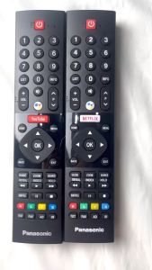 Remote điều khiển tivi Panasonic Mã 02 tìm kiếm bằng giọng nói điều khiển TV Panasonic NETFLIX - Tặng kèm pin - Điện Tử Phương Uyên