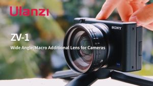 Ulanzi WL-1 Wide Angle/Macro Lens for Sony ZV1/Canon G7 Mark III/RX100 VII