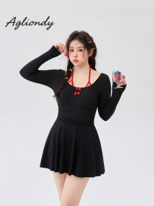 Agliondy | Large Size Thermal Spring Swimwear Modest Shaping