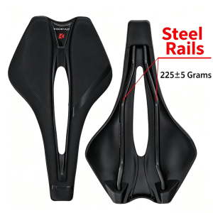 Steel Bow Saddle Ultralight Breathable Comfortable Seat Cushion Bike Racing Saddle steel bow Rails Hot Selling