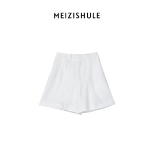 High Waist Slimming Wide Leg Shorts For Petite