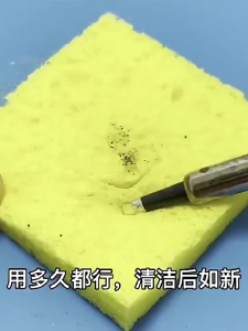 5Pcs Tip Solder Hitam Tanggal Pantas Gantian Handle Station Pematerian Tahan Suhu Tinggi 450°C