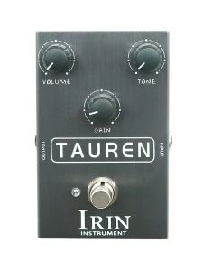 IRIN | IRIN Tauren AN-36 Đàn Guitar Điện Hiệu Ứng Bàn Đạp Tinh Tế Overdrive Clean Boost True Bypass Hợp Kim Nhôm Đen Guitarra Phụ Kiện